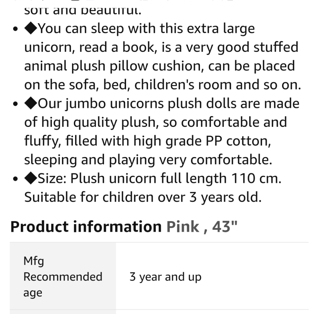 43 Inch UNICORN - Picture 8 of 8